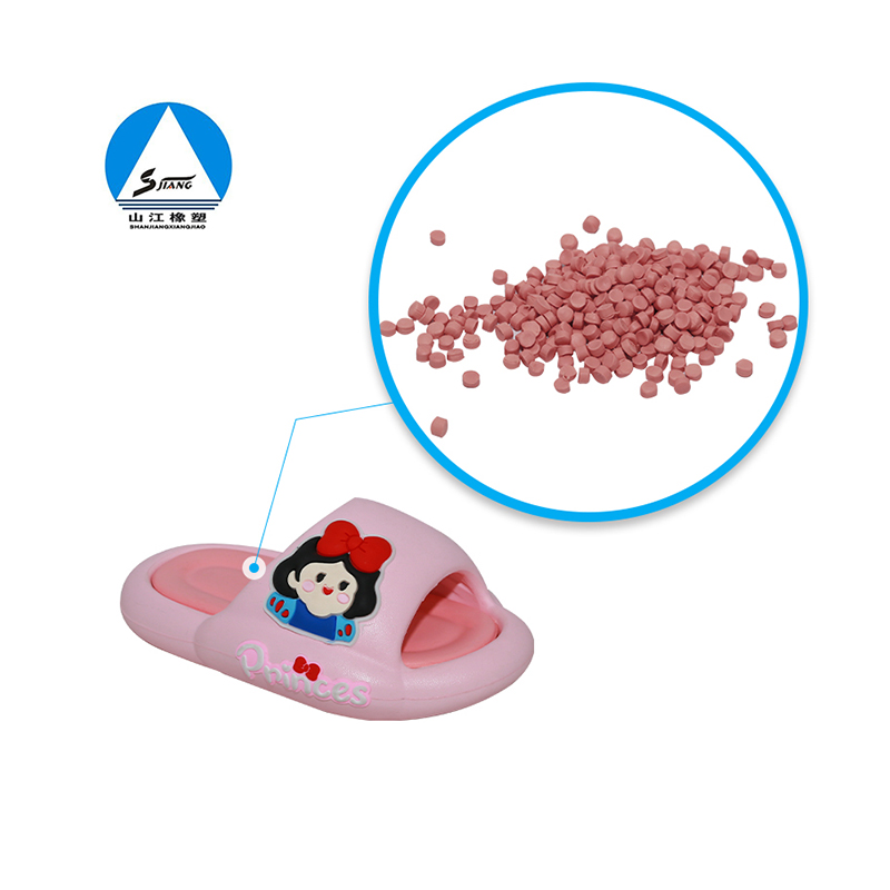 EVA slipper rubber particles