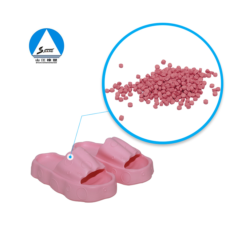 EVA slipper rubber particles