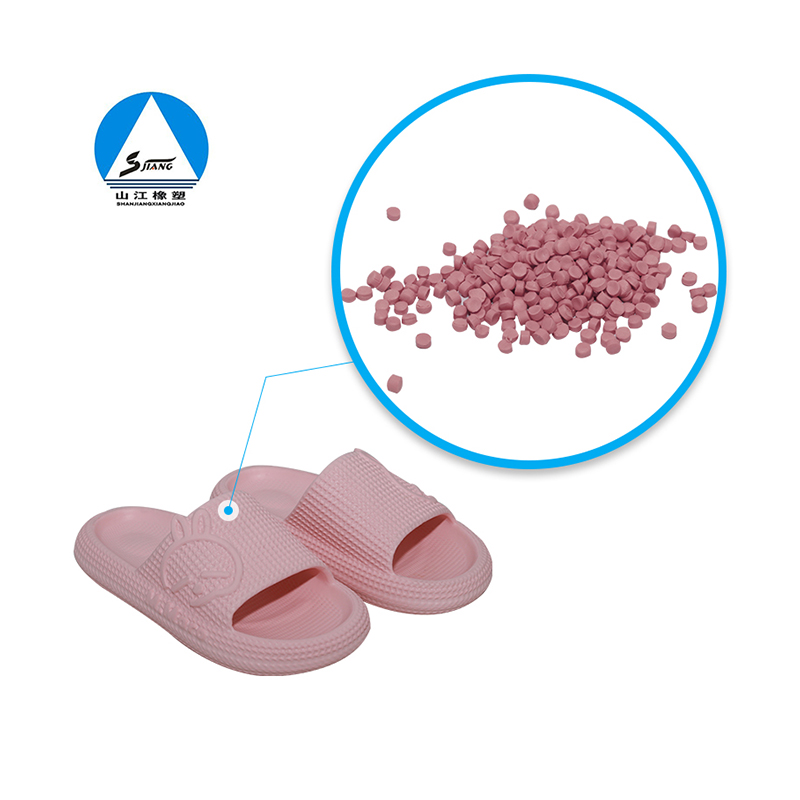 EVA slipper rubber particles