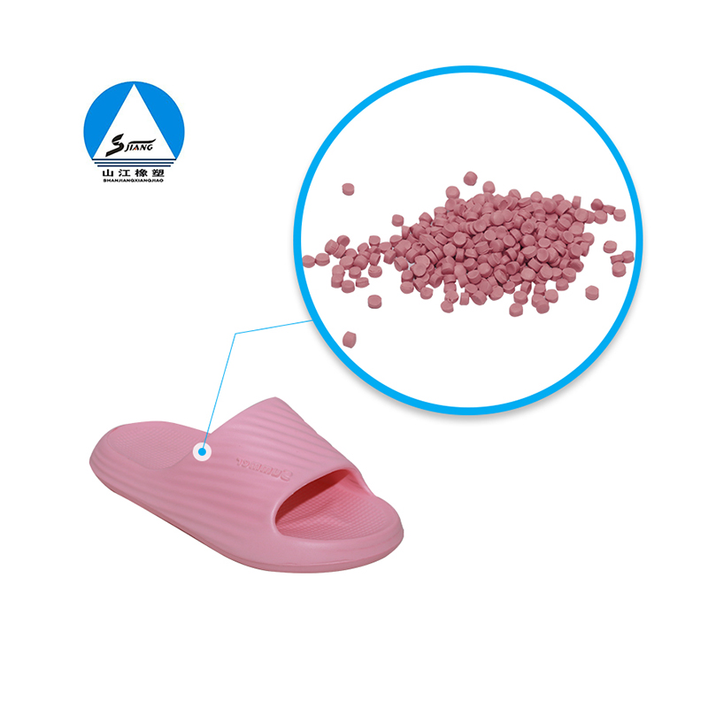 EVA slipper rubber particles