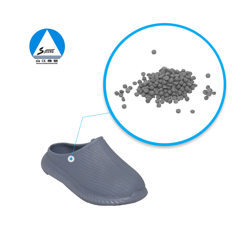 EVA slipper rubber particles