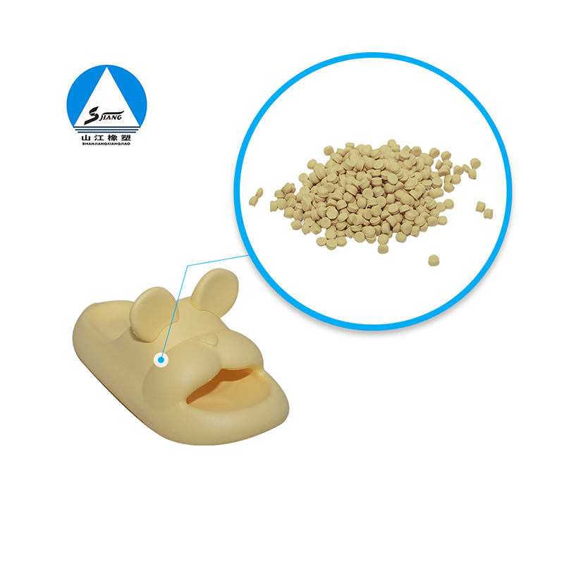 EVA slipper rubber particles