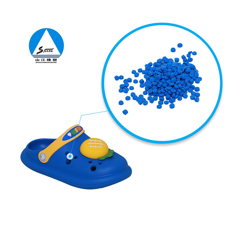 EVA slipper rubber particles