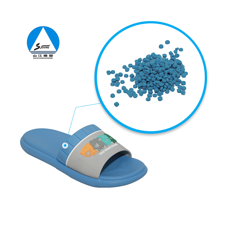 EVA slipper rubber particles