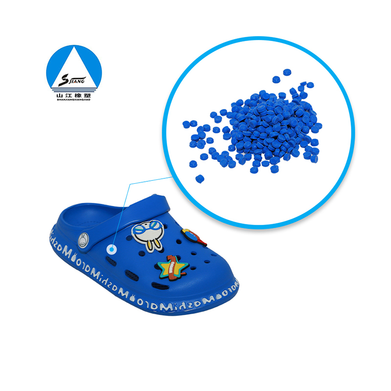 EVA slipper rubber particles