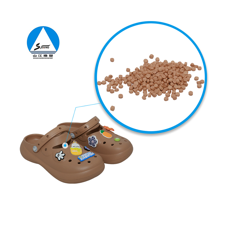 EVA slipper rubber particles