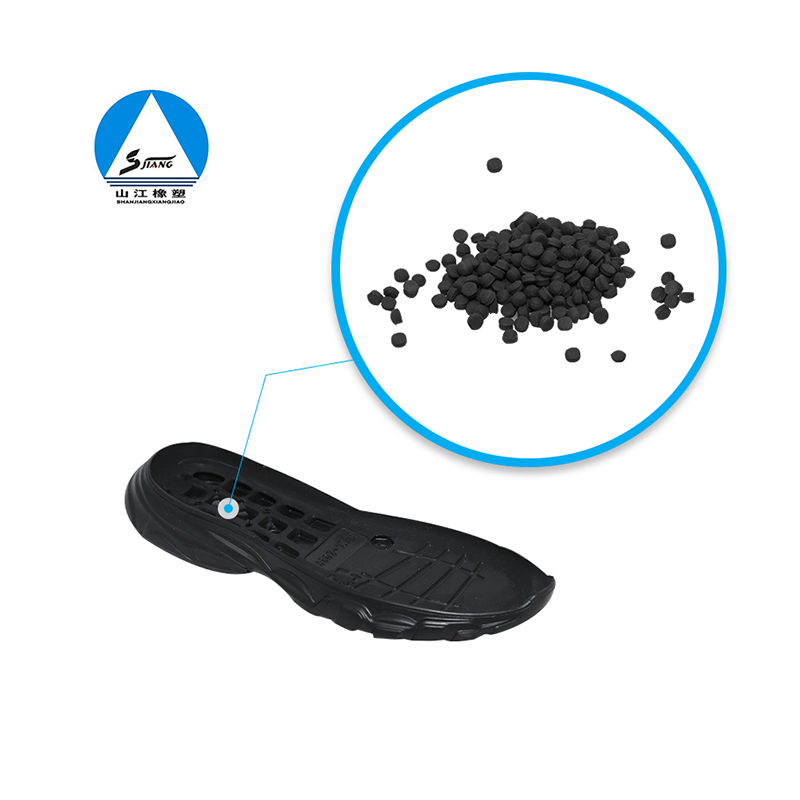 EVA rubber and plastic foam sole rubber particles