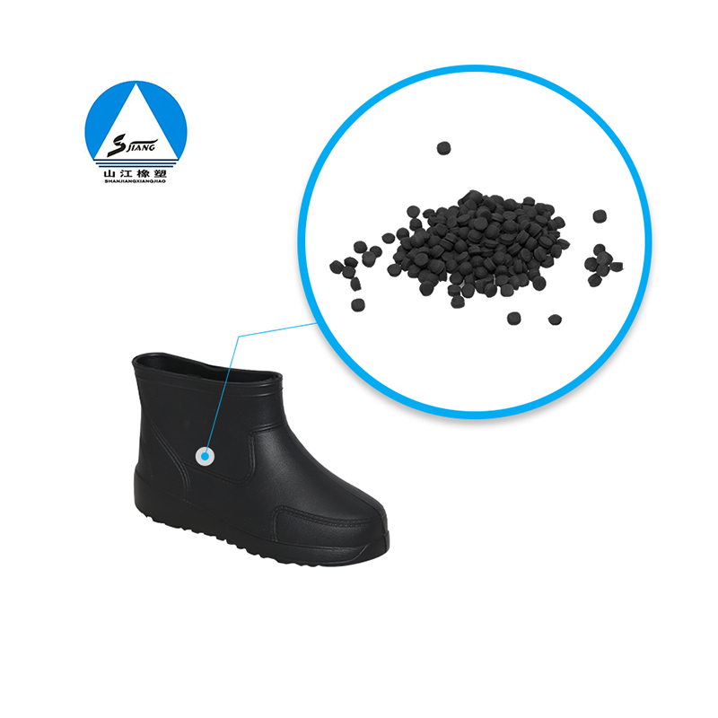 EVA rubber and plastic foam sole rubber particles