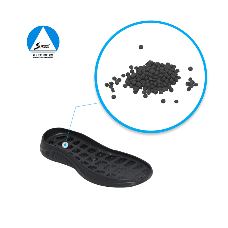 EVA rubber and plastic foam sole rubber particles