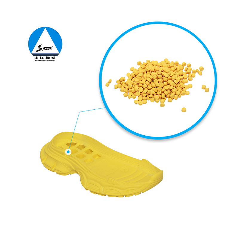 EVA rubber and plastic foam sole rubber particles