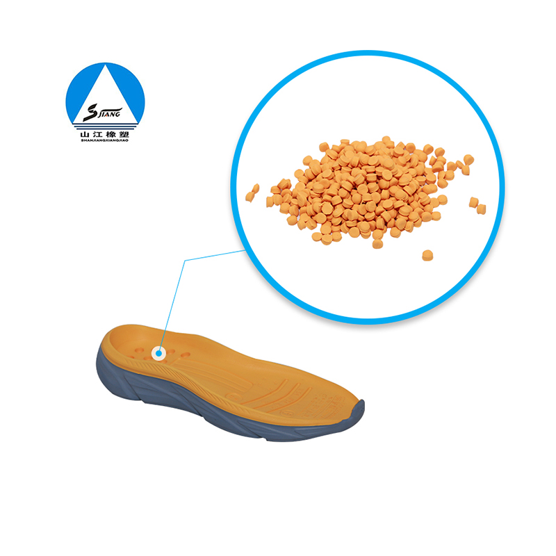 EVA rubber and plastic foam sole rubber particles