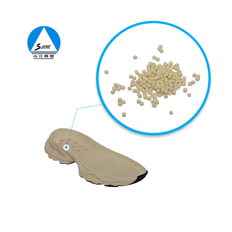 EVA rubber and plastic foam sole rubber particles