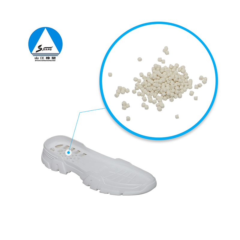 EVA rubber and plastic foam sole rubber particles