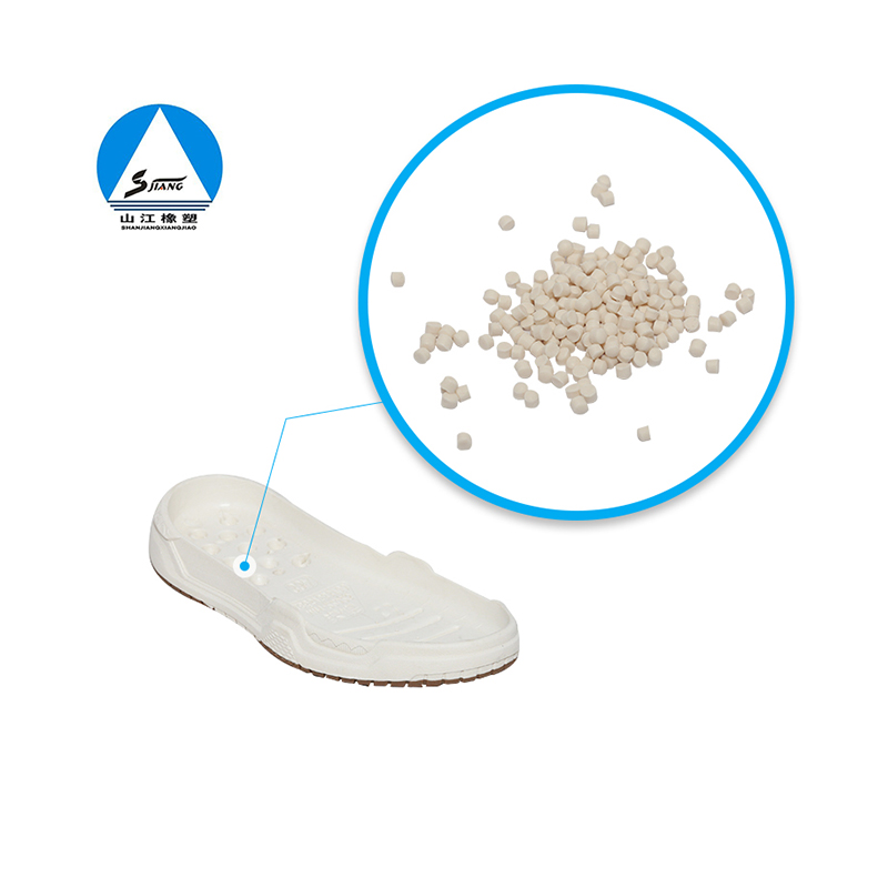 EVA rubber and plastic foam sole rubber particles