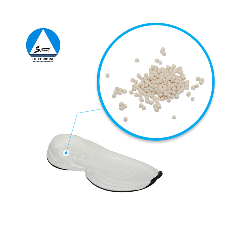 EVA rubber and plastic foam sole glue particles