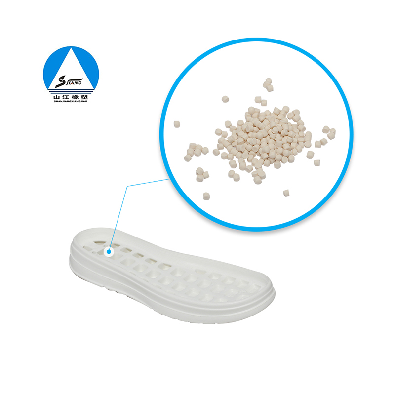 EVA rubber and plastic foam sole glue particles