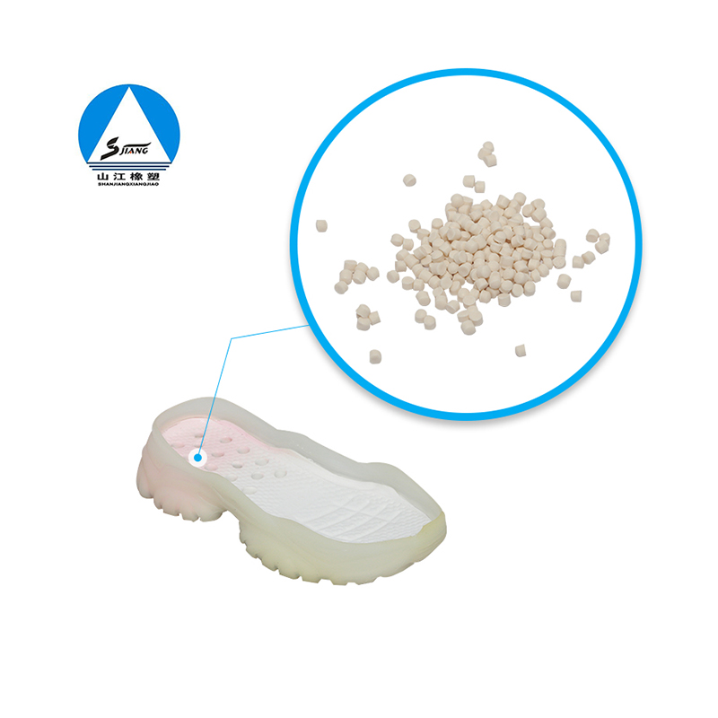 EVA rubber and plastic foam sole glue particles