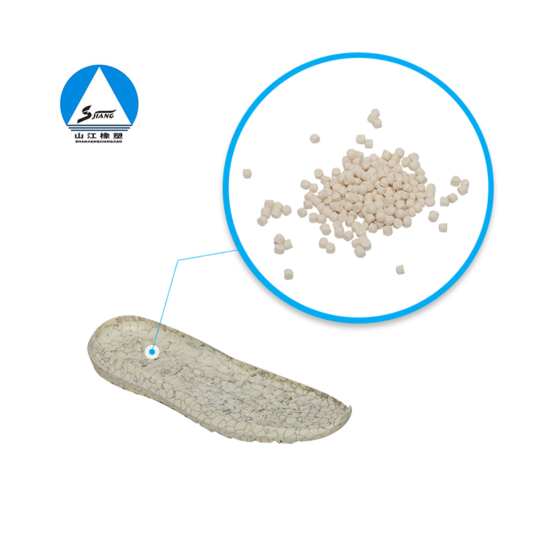 EVA rubber and plastic foam sole glue particles